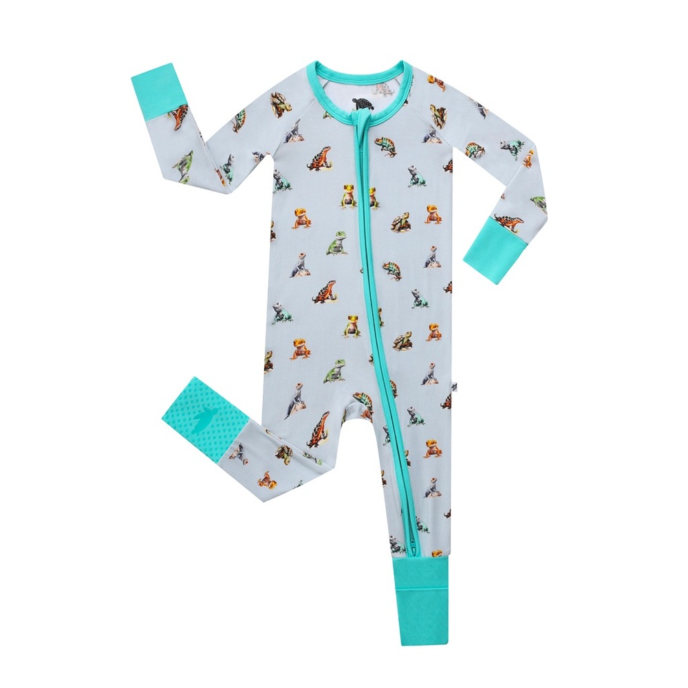 Bamboo convertible zip romper